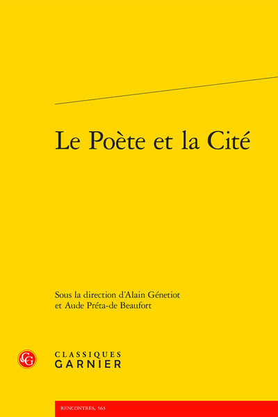 Le Poète et la Cité - Index nominum