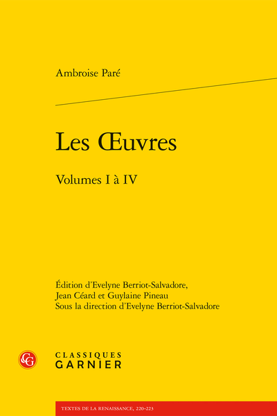 Paré (Ambroise) - Les Œuvres - Table des chapitres du cinquiesme livre, de l'Anatomie
