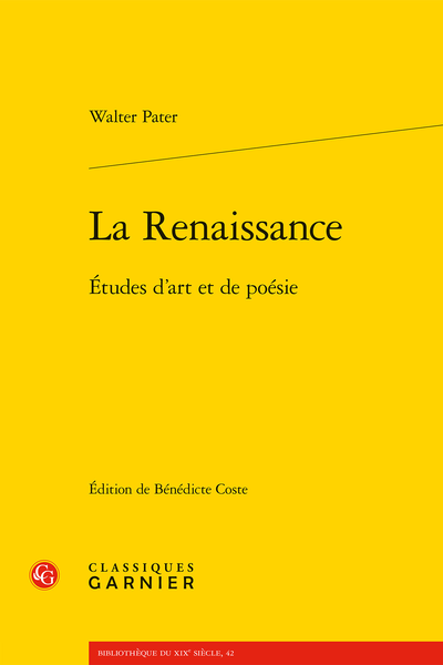 La Renaissance. Études d’art et de poésie - Introduction