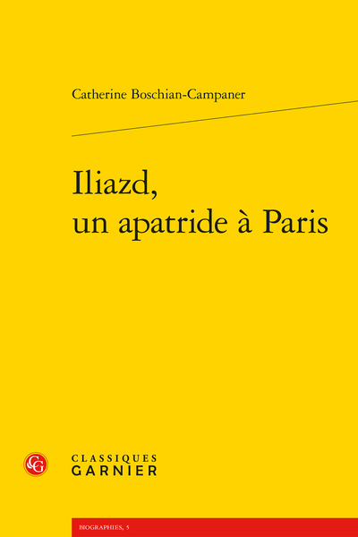 Iliazd, un apatride à Paris - Index