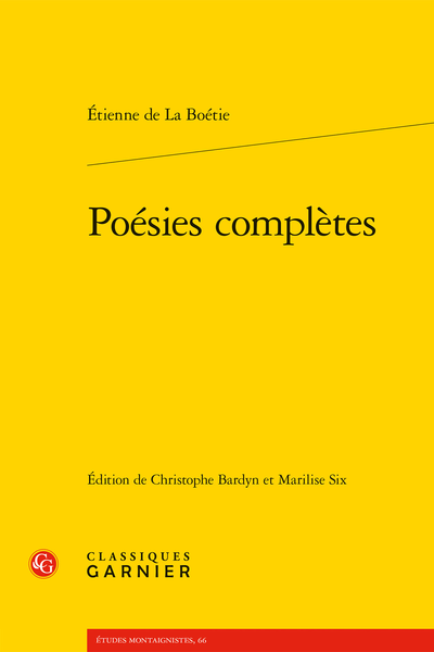 Poésies complètes - Les Poésies latines
