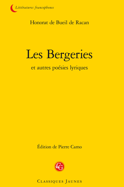Les Bergeries et autres poésies lyriques