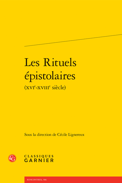 Les Rituels épistolaires (XVIe-XVIIIe siècle) - Les souscriptions de Jean-Jacques Rousseau