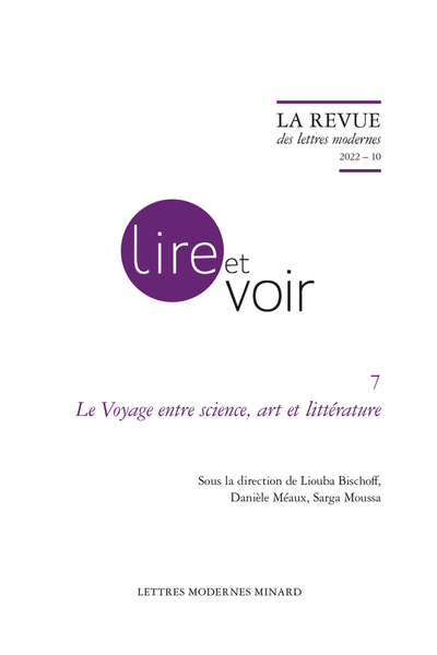 La Revue des lettres modernes. 2022 – 10. Le Voyage entre science, art et littérature - Index of personal names