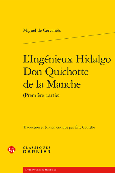 L’Ingénieux Hidalgo Don Quichotte de la Manche (Première partie) - Abréviations