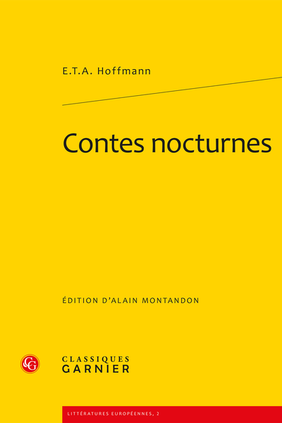 Contes nocturnes - Table des matières