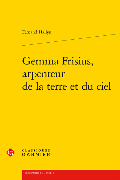 Gemma Frisius, arpenteur de la terre et du ciel - Chapitre 9 La préface aux Éphémérides de Stadius (1556) : Sic patet iter ad astra