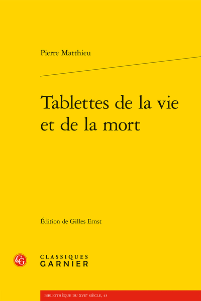 Tablettes de la vie et de la mort - Index des imprimeurs des Tablettes (éditions isolées et en recueils)