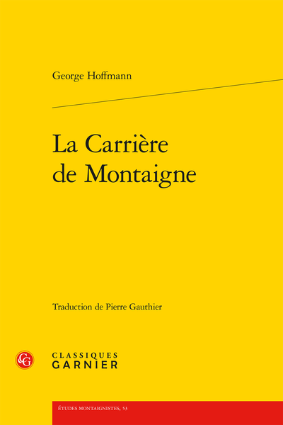 La Carrière de Montaigne - En guise de conclusion : Livres et carrières