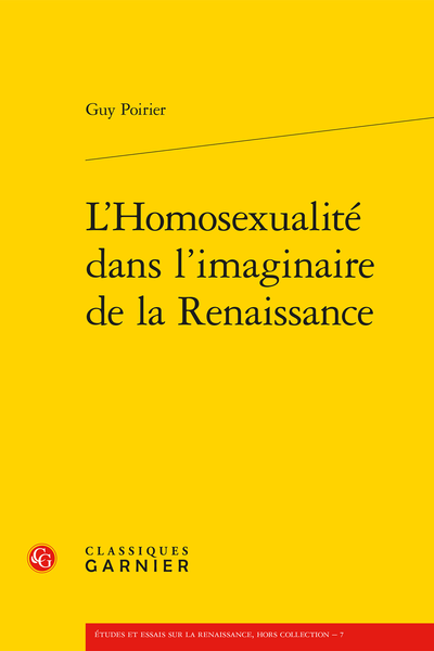 L’Homosexualité dans l’imaginaire de la Renaissance - Cinquième partie : Les travestissements littéraires