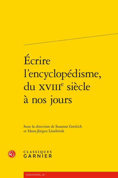 Écrire l'encyclopédisme, du XVIIIe siècle à nos jours - Index des personnages