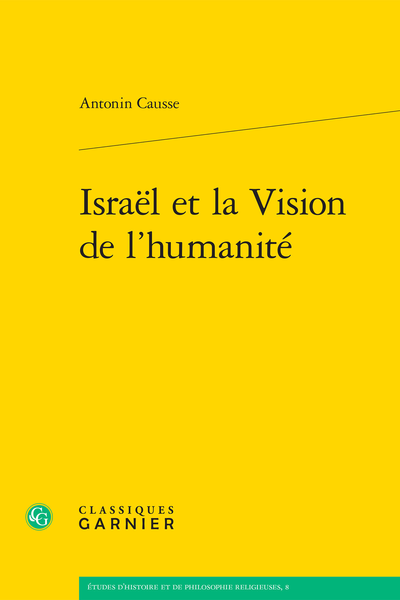 Israël et la Vision de l’humanité