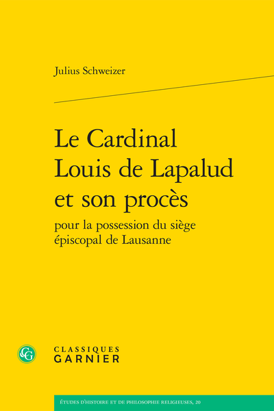Le Cardinal Louis de Lapalud et son procès pour la possession du siège épiscopal de Lausanne - Chapitre VIII. Les conséquences immédiates du jugement rendu par le concile