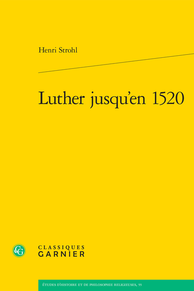 Luther jusqu’en 1520 - Chapitre premier. Les circonstances historiques