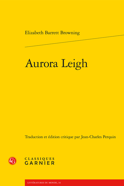 Aurora Leigh - Table des matières