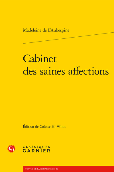 Cabinet des saines affections - Introduction