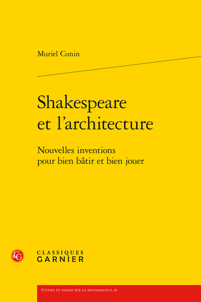 Shakespeare et l’architecture. Nouvelles inventions pour bien bâtir et bien jouer - Index nominum