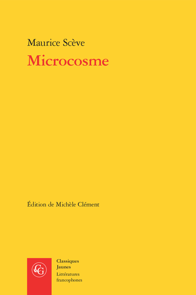 Microcosme - Table des matières