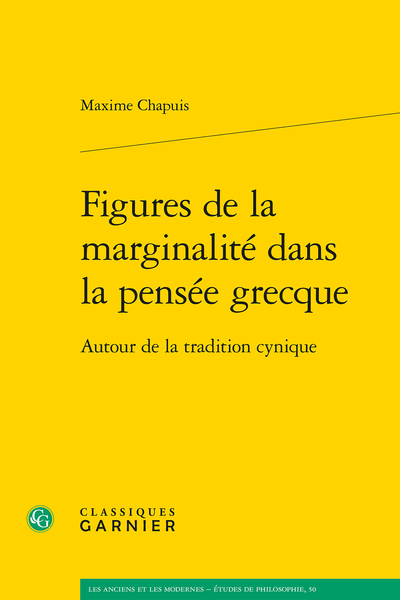 Figures de la marginalité dans la pensée grecque. Autour de la tradition cynique - Index des œuvres