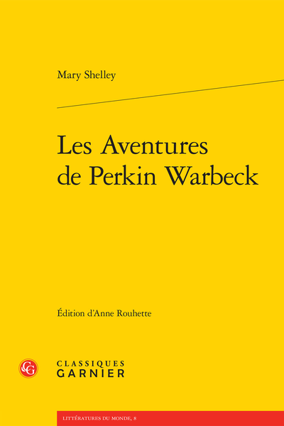 Les Aventures de Perkin Warbeck - Préface