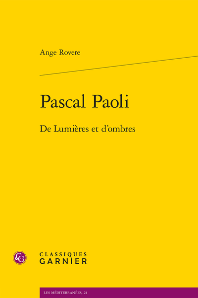 Pascal Paoli. De Lumières et d'ombres - Remerciements