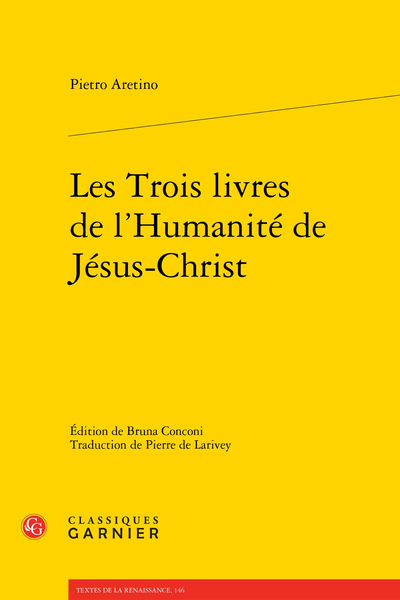 Les Trois livres de l’Humanité de Jésus-Christ - Index des œuvres