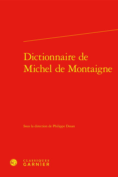 Dictionnaire de Michel de Montaigne - Abréviations