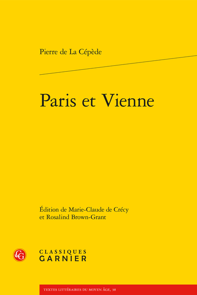 Paris et Vienne - Glossaire