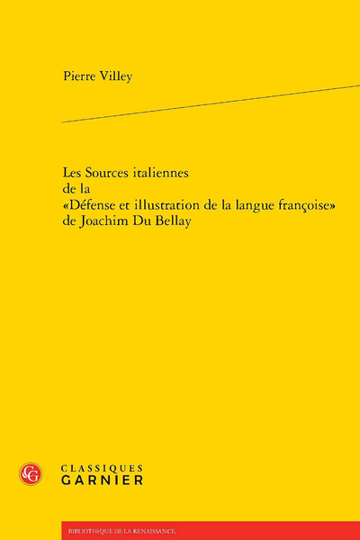 Les Sources italiennes de la "Défense et illustration de la langue françoise" de Joachim Du Bellay - Index alphabétique des noms propres