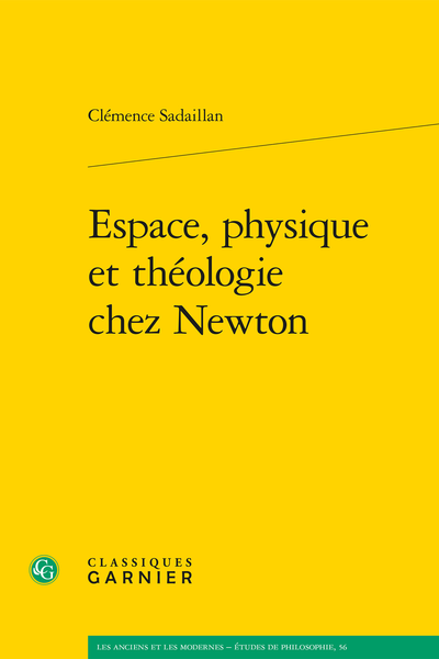 Espace, physique et théologie chez Newton - Index des choses