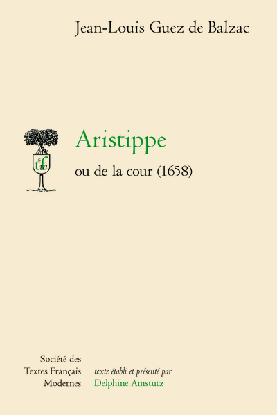 Aristippe ou de la cour (1658) - Aristippe ou de la cour