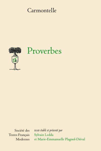 Proverbes - Table des matières