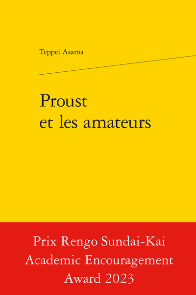 Proust et les amateurs - Introduction à la troisième partie