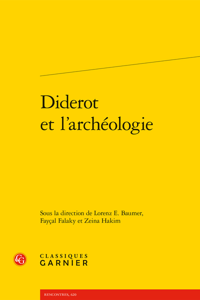 Diderot et l’archéologie - Bibliographie